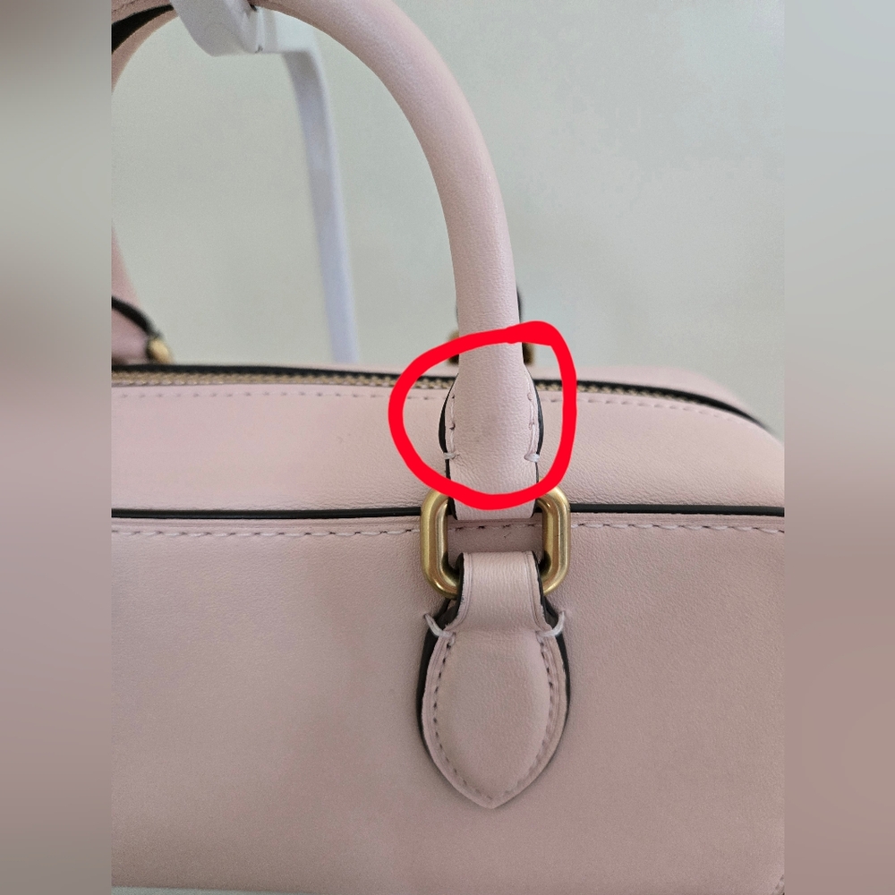 Coach Blush Bowery Satchel 22 - Picture 7 of 11
